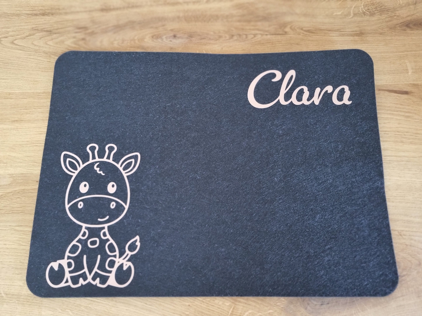 Filzplatzset Kinder personalisiert
