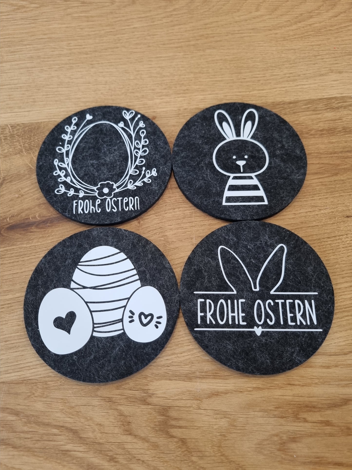 Filzuntersetzer "Ostern"