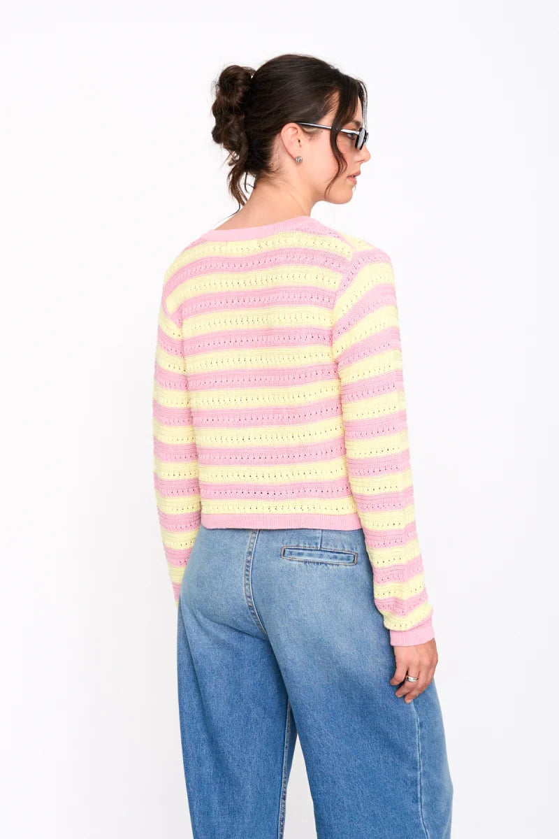 24Colours | Cardigan gestreift | Damen