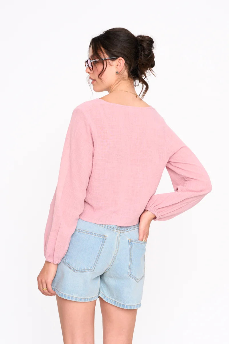 24Colours | Bluse aus Baumwolle | Damen