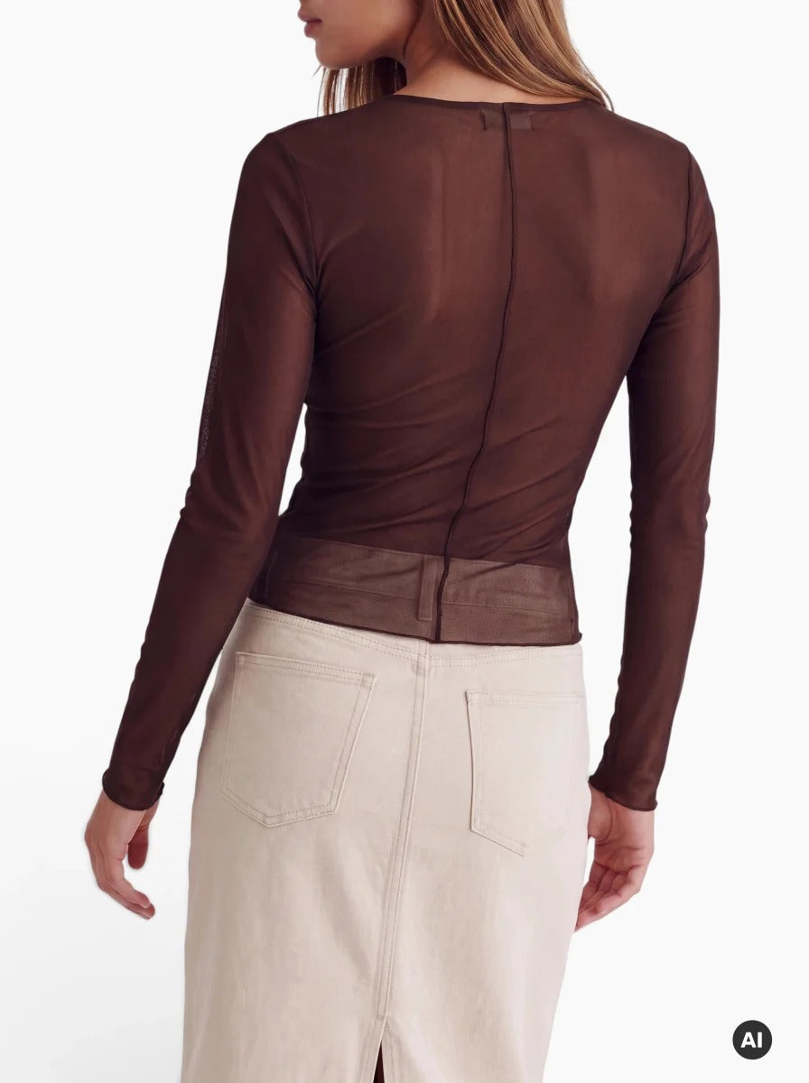 24Colours | Mesh Shirt | Damen
