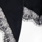 24Colours | Schal mit Spitze | Damen