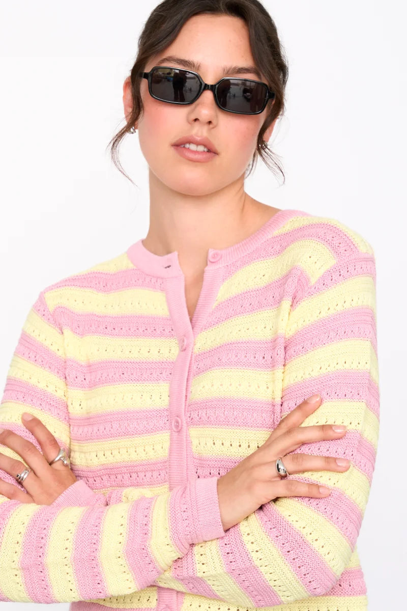 24Colours | Cardigan gestreift | Damen