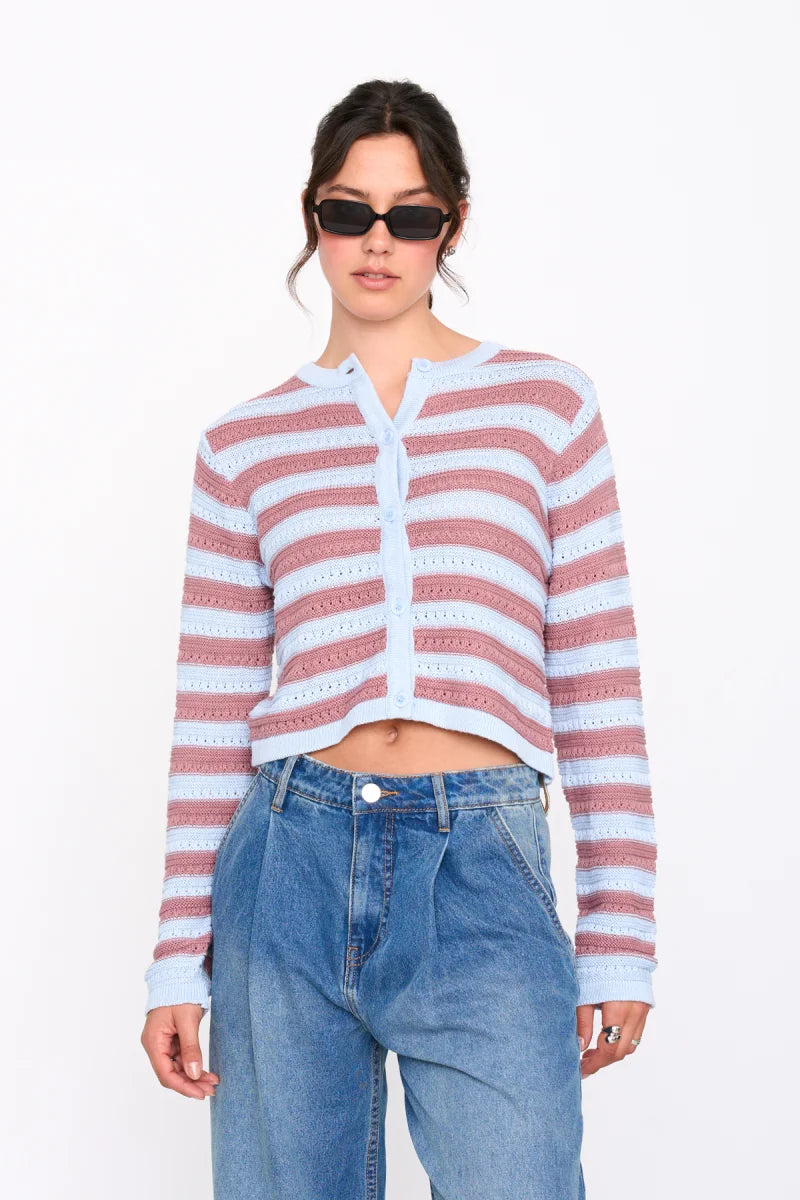 24Colours | Cardigan gestreift | Damen