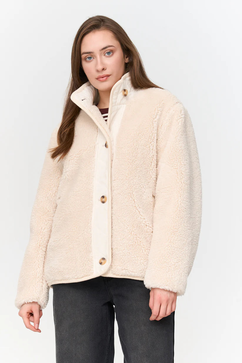 24Colours | Jacke aus Teddyfell | Damen