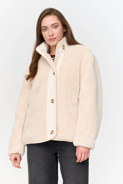 24Colours | Jacke aus Teddyfell | Damen