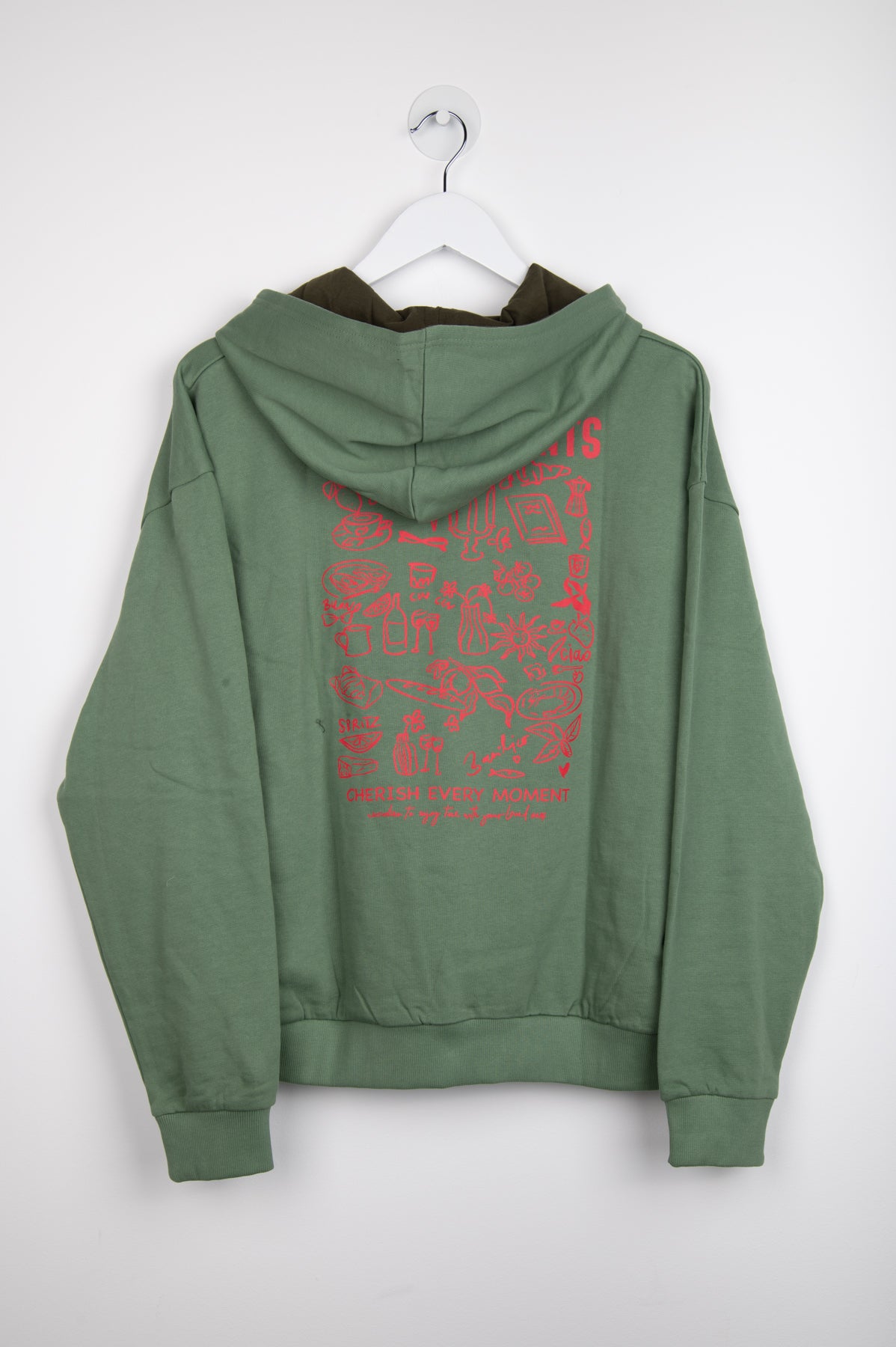 24Colours | Hoodie mit Print | Damen