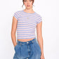 24Colours | T-Shirt gestreift | Damen