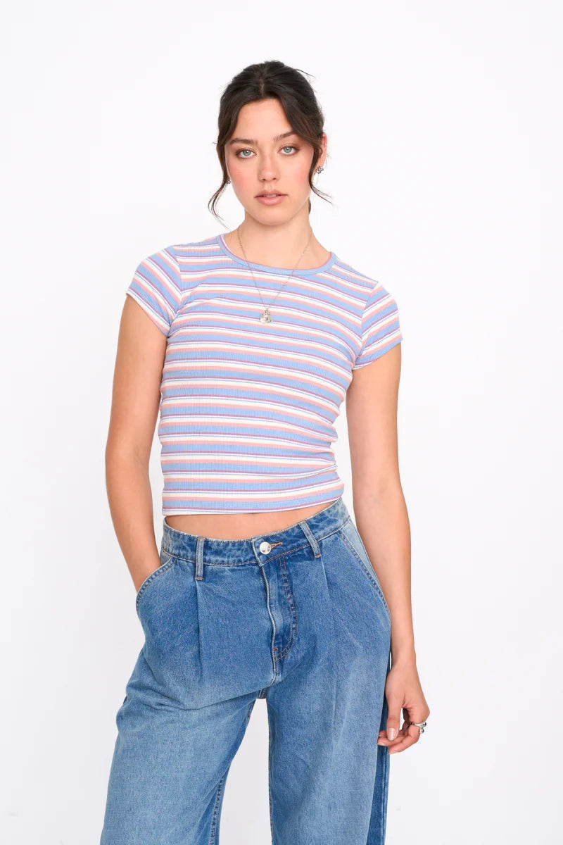 24Colours | T-Shirt gestreift | Damen
