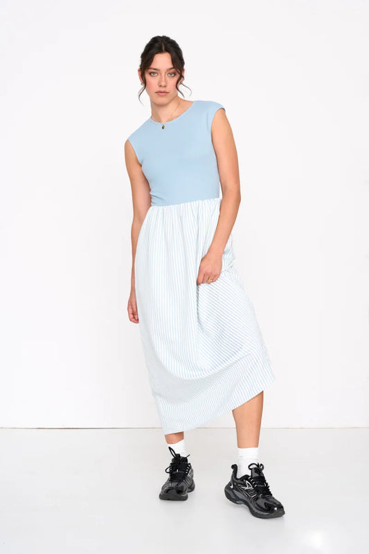 24Colours | Gestreiftes Kleid | Damen