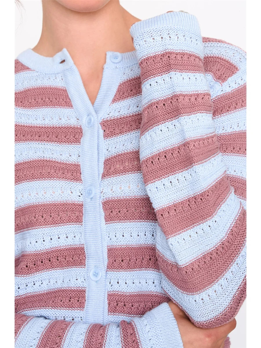 24Colours | Cardigan gestreift | Damen