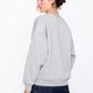 24Colours | Sweatshirt in grau | Damen