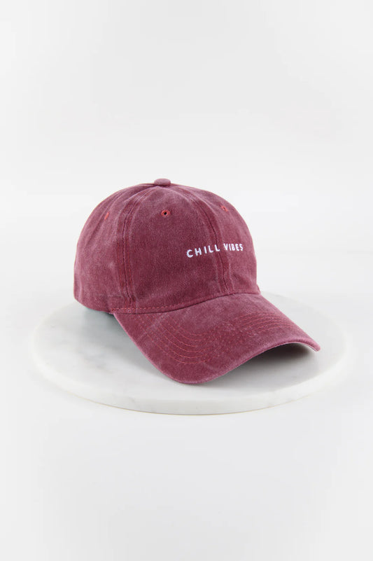 24Colours | Cap in Bordeaux | Damen