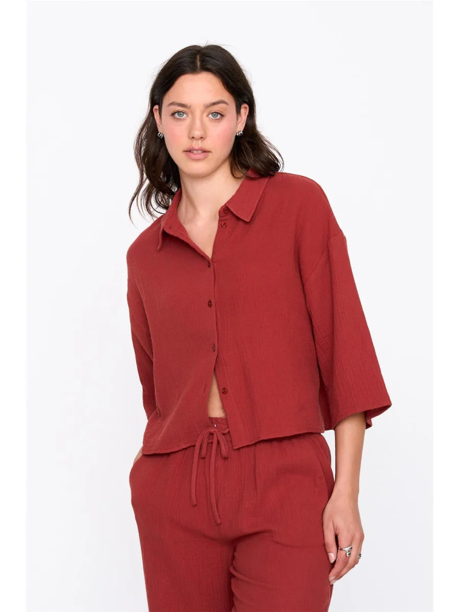 24Colours | Musselin Bluse | Damen
