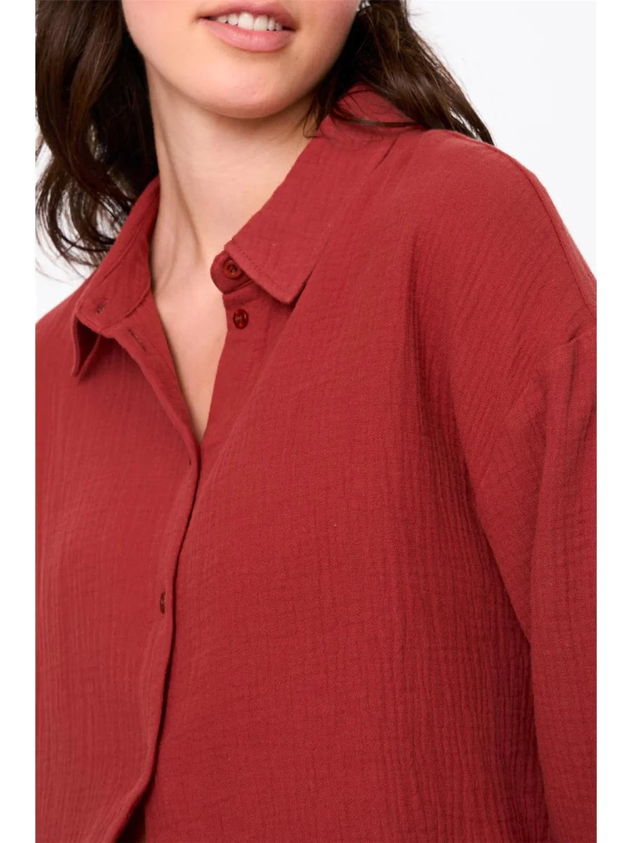 24Colours | Musselin Bluse | Damen