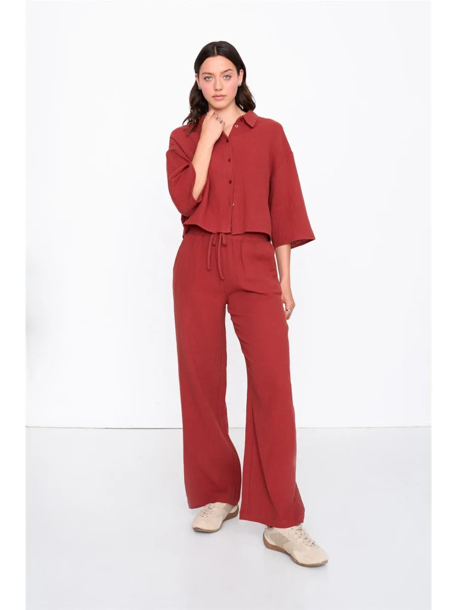 24Colours | Hose Musselin | Damen