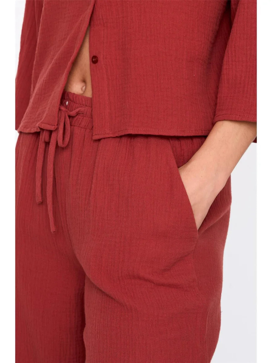24Colours | Hose Musselin | Damen