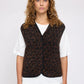 MAZINE | Printed Teddy Fleece Vest | Damen