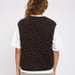 MAZINE | Printed Teddy Fleece Vest | Damen