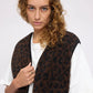 MAZINE | Printed Teddy Fleece Vest | Damen